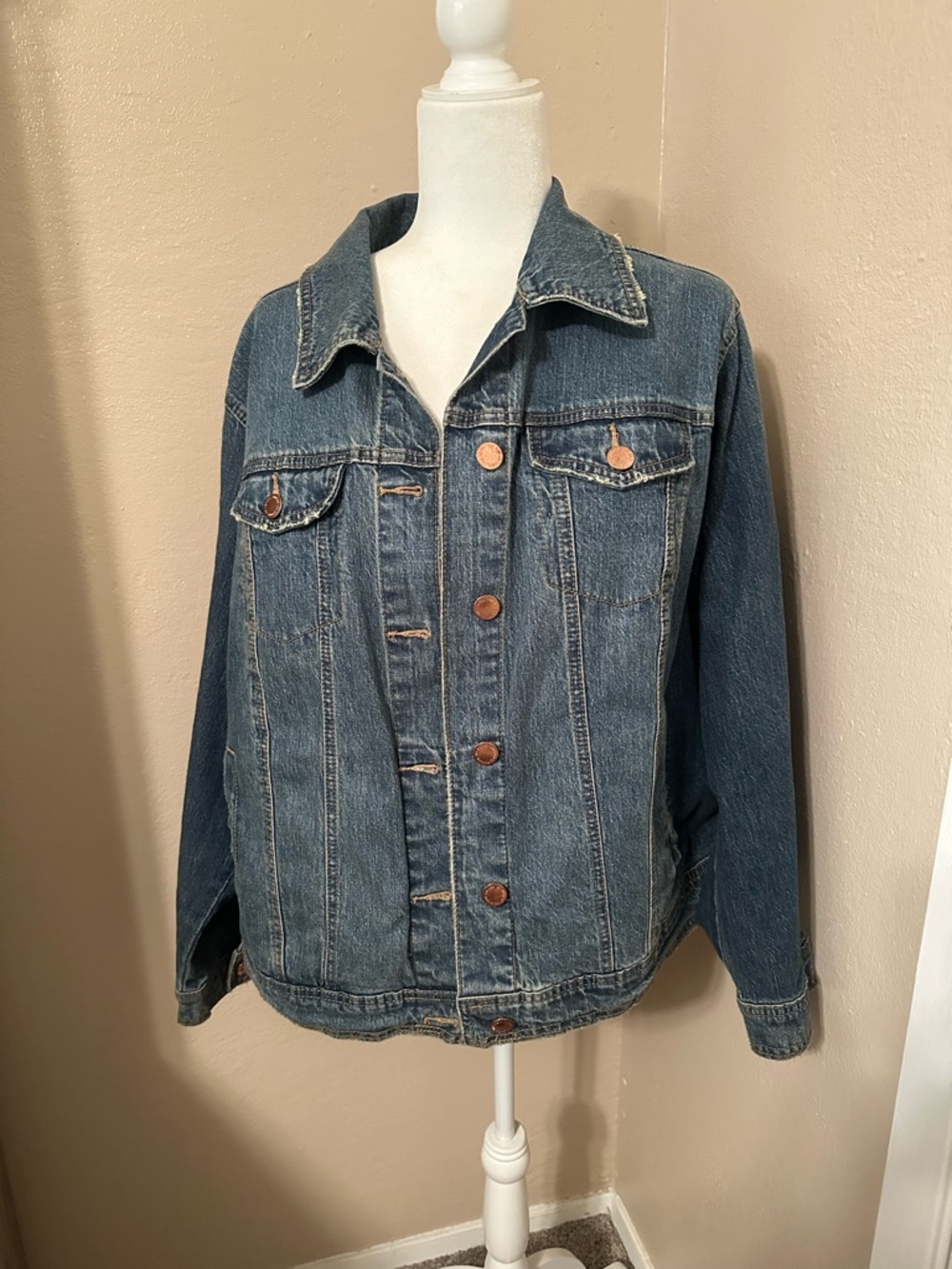 Universal Thread Dark Blue Denim Jean Jacket